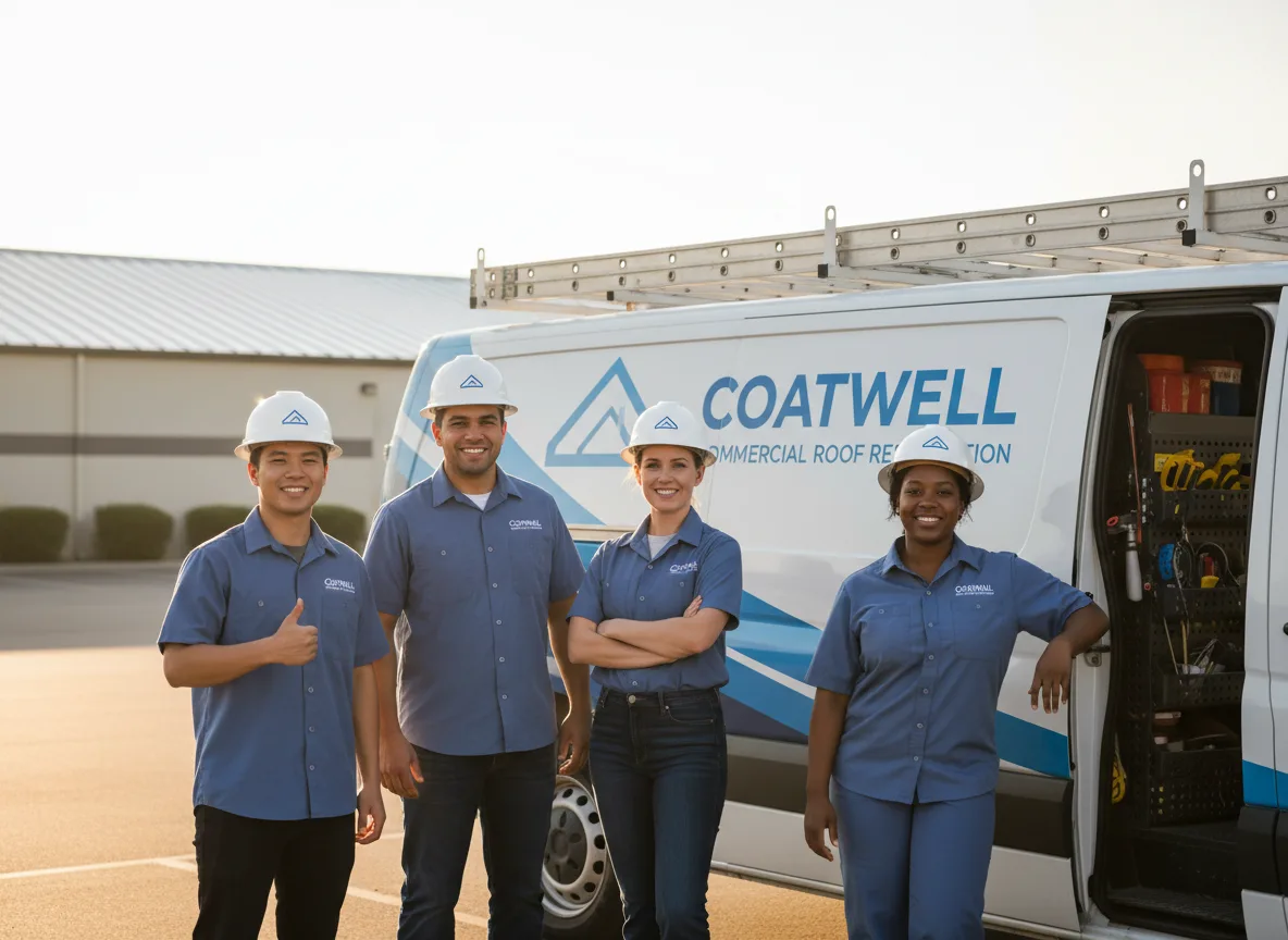 Commercial roof coating company in George West, TX